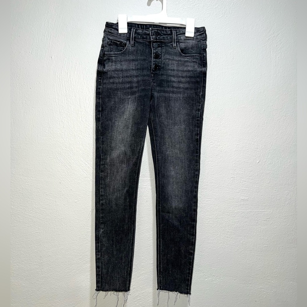 Old Navy Rockstar Super Skinny High Rise Black Jeans